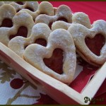 Sablés à la confiture de fraise