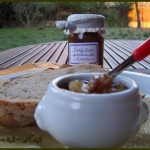 Confiture de poires, noix et vanille