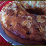 gâteau framboise et purée d’amande