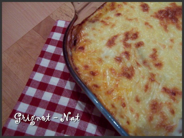 Gratin d'aubergines au bœuf façon moussaka 3