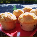 Muffins au beurre de cacahuètes crunchy et chocolat