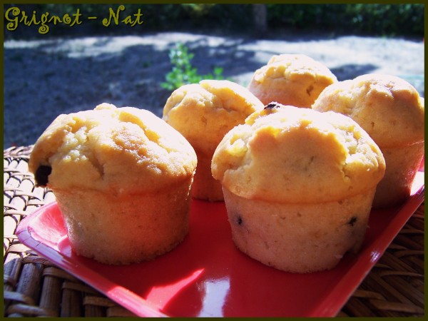 Muffins au beurre de cacahuètes crunchy et chocolat