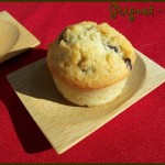 Muffins au lait de coco et pépites de chocolat