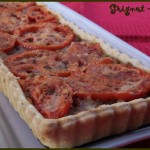 Tarte aubergines et tomates