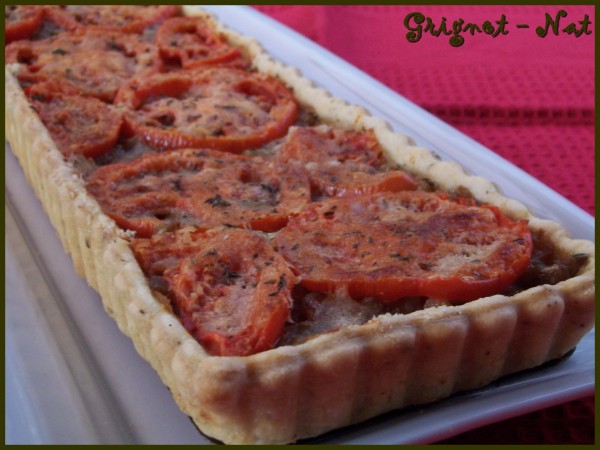 tarte aubergines et tomates 2