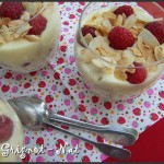 Tiramisu aux framboises en verrine