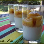 Verrines noix de coco et ananas