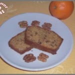 cake orange,noix et miel
