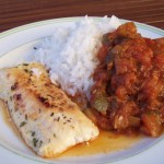 Filet de loup et sa ratatouille provençale