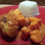 Mafé de poulet aux patates douces