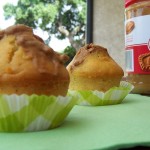 Muffins aux pommes, coeur de speculoos