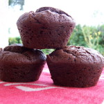muffins au chocolat au tofu soyeux