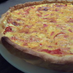 Quiche à la tomate et à la feta