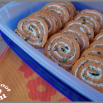 Roulé à la tomate et au chèvre