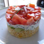 Taboulé déstructuré à ma façon