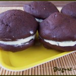 whoopie pies chocolat et lemon curd