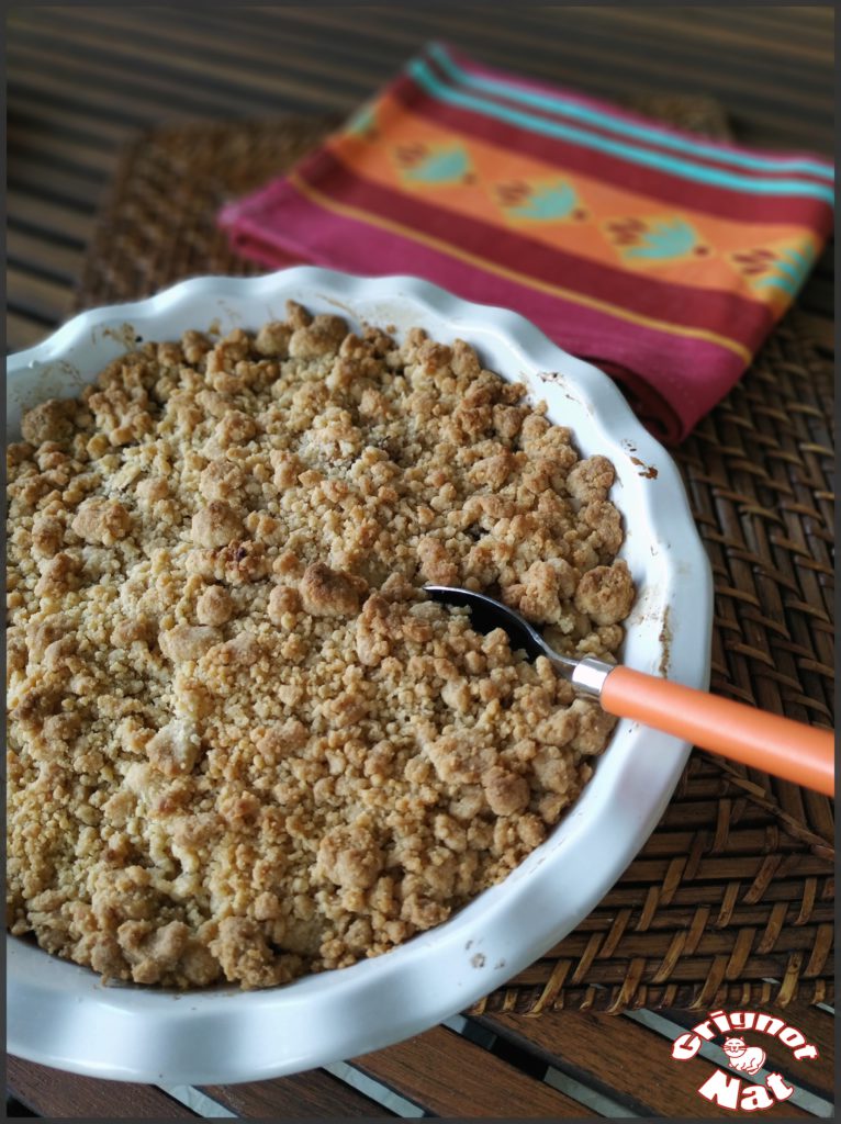 Crumble aux pommes, poires et figues 2