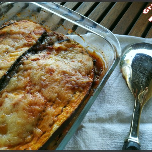 Lasagnes d’aubergines au bœuf