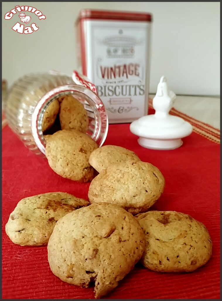 cookies choco-caramel et cacahuètes