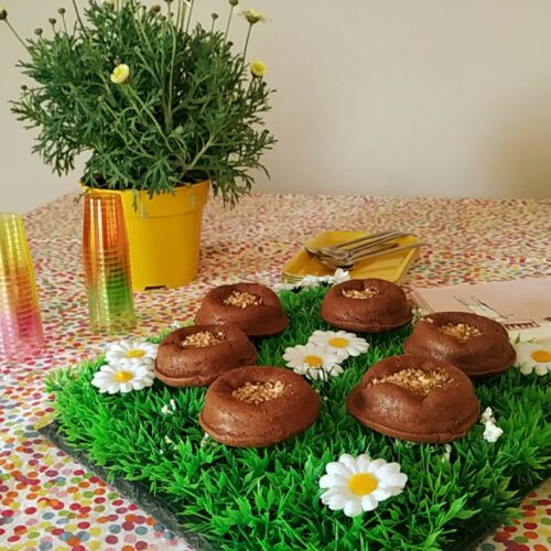 Mini moelleux chocolat et caramel beurre salé