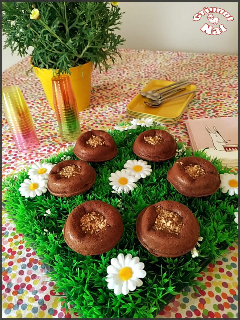 mini moelleux chocolat et caramel 3