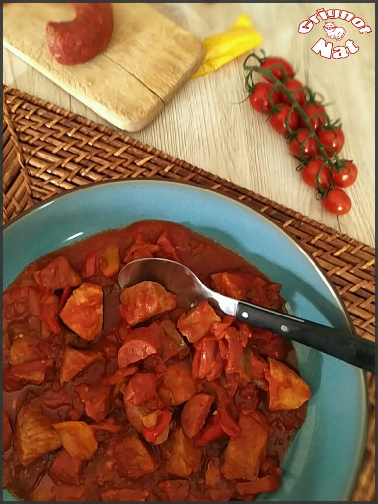 Sauté de porc au chorizo3