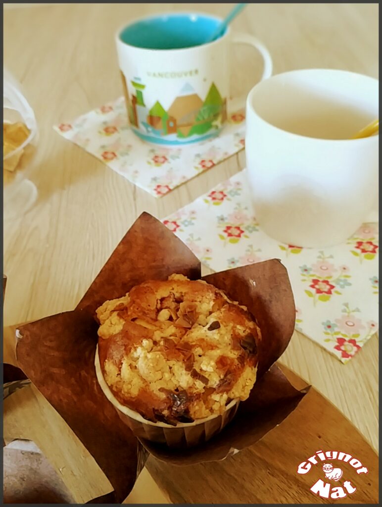 muffins framboises et crumble 3