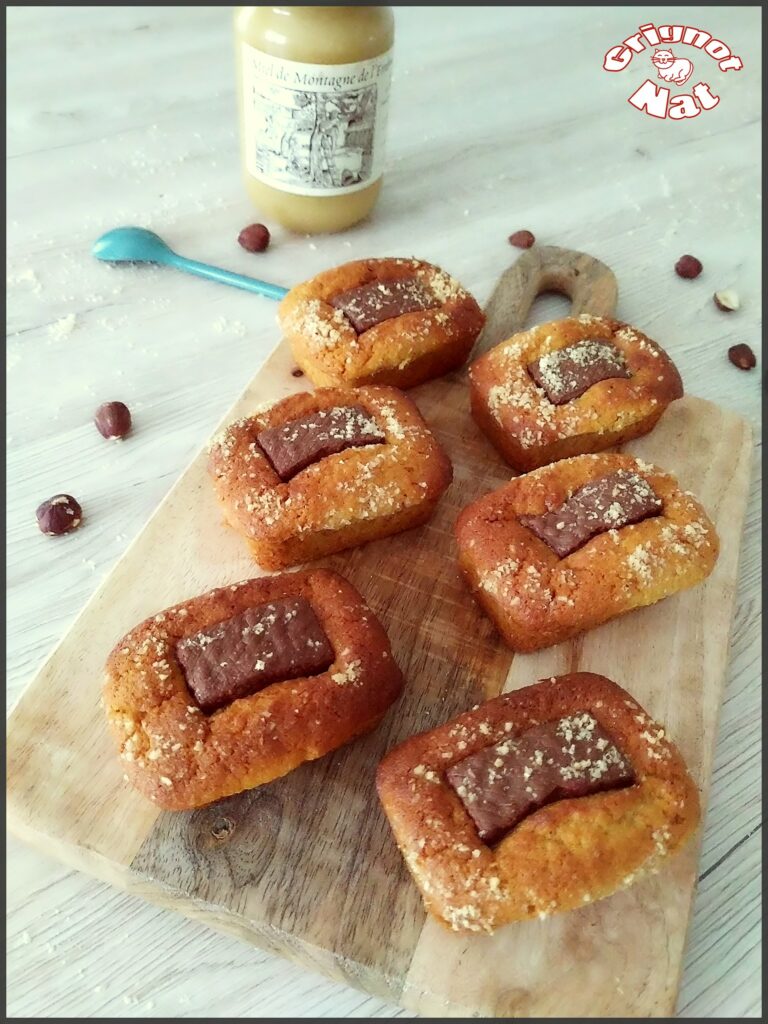 mini moelleux miel et noisette