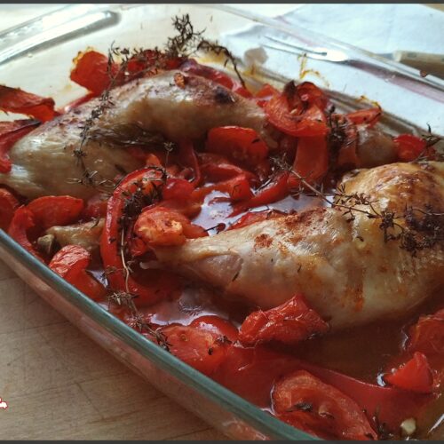 Cuisses de poulet au four