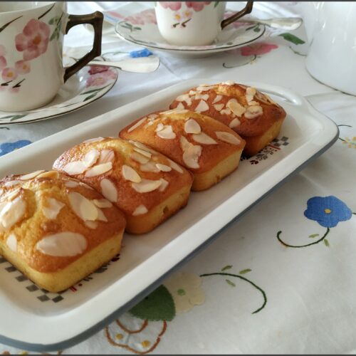 Mini cakes citron amande et miel