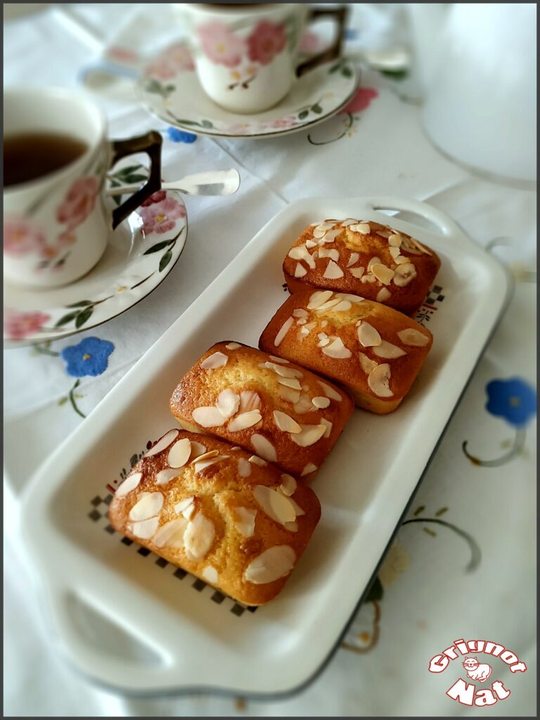 Mini cakes citron amande et miel