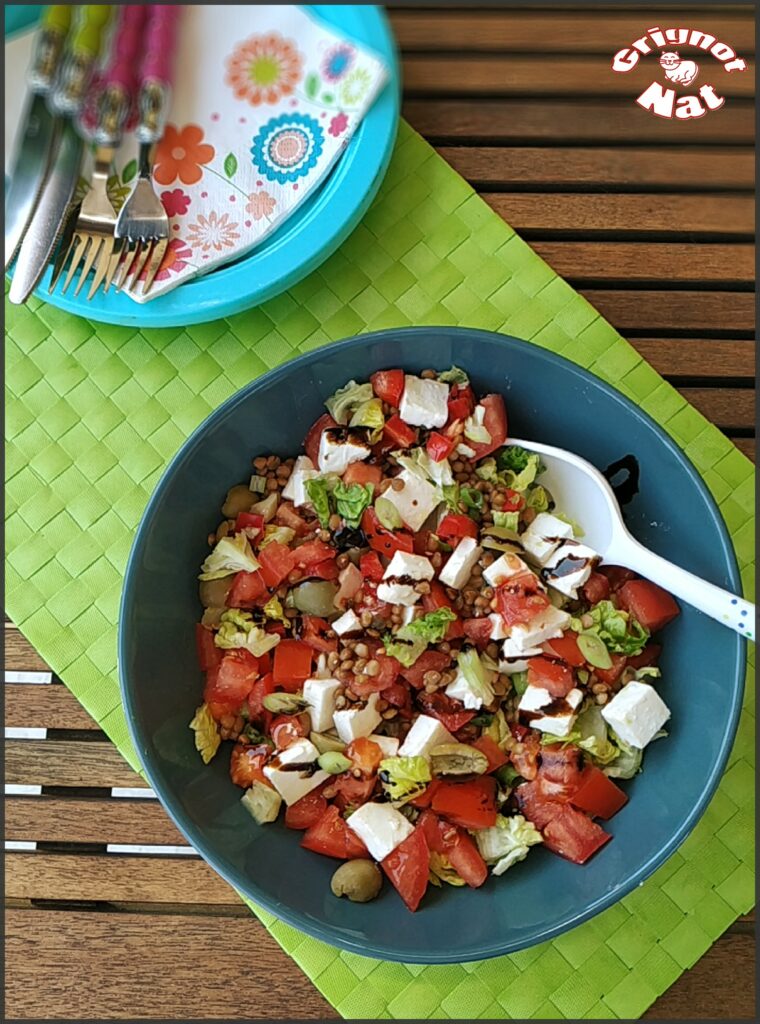 Salade de lentilles à la feta 3