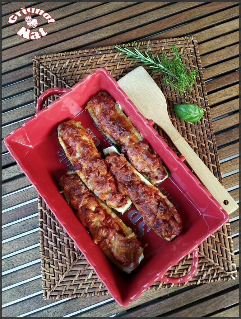 Courgettes farcies au chorizo 2