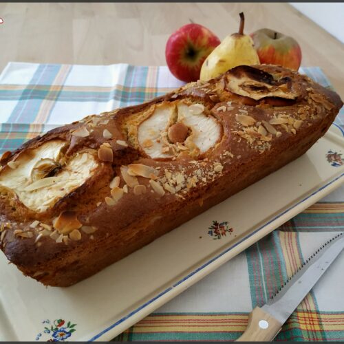 cake pommes poires