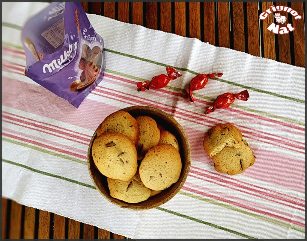 Cookies aux Daims - Del's cooking twist