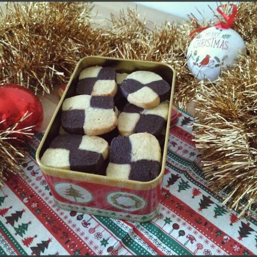 Biscuits damier (bredele)