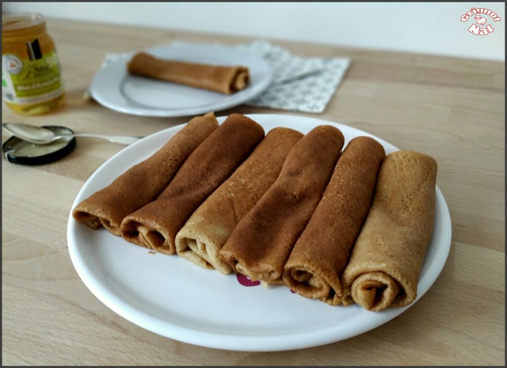 Crêpes à la farine d'orge mondé ( recette IG Bas) 2