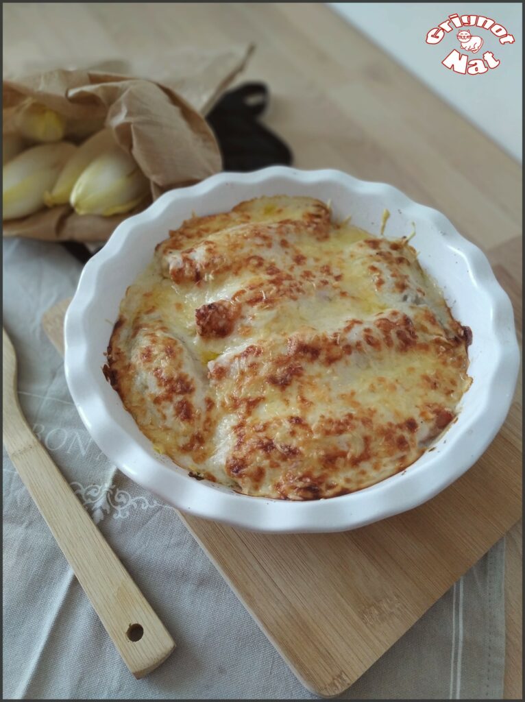 Endives au jambon à la béchamel IG Bas