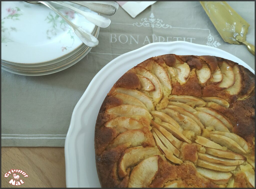 Gâteau aux pommes et à la crème d'amande 3