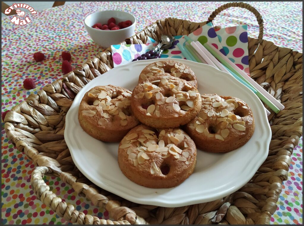 Moelleux aux framboises et amandes 3