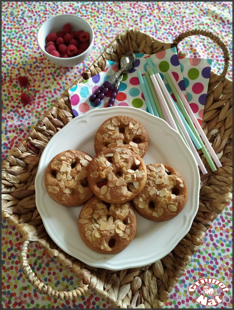 Moelleux aux framboises et amandes 2