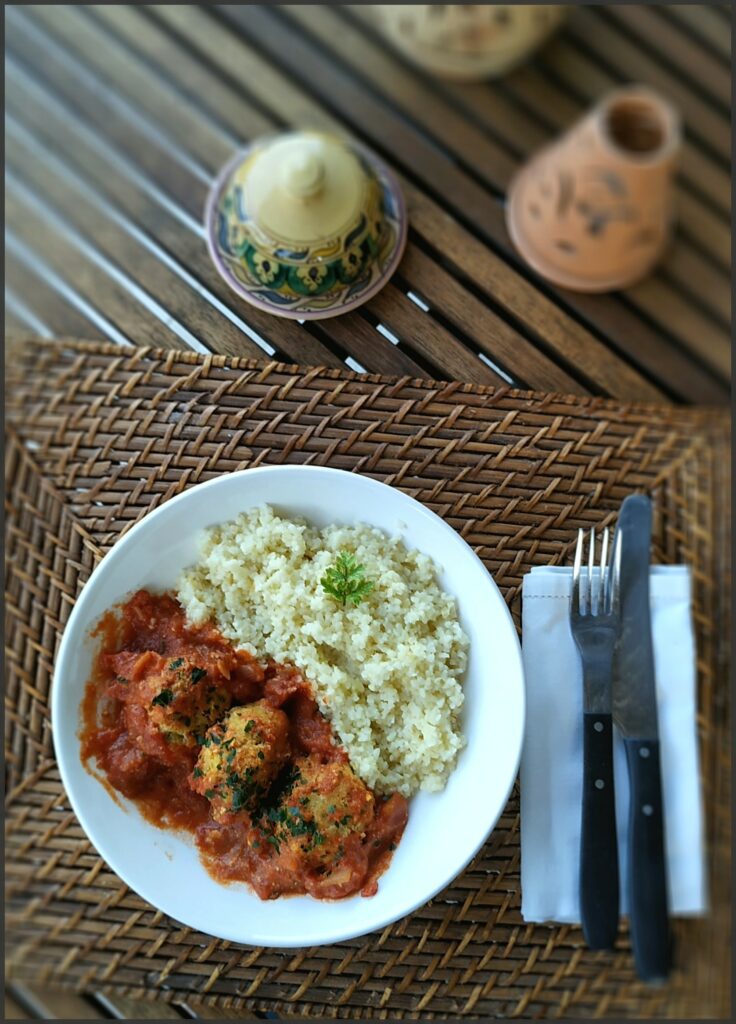 boulettes de poisson à l'orientale