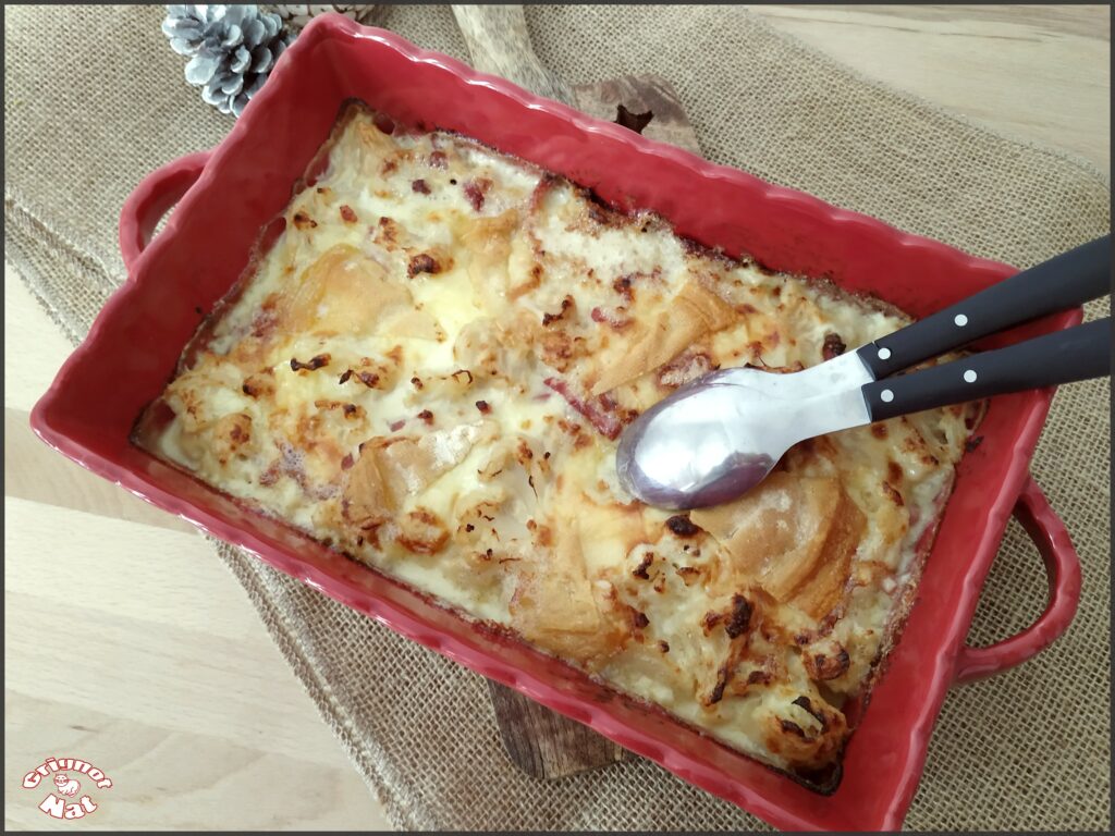 tartiflette au chou-fleur (recette IG Bas) 3