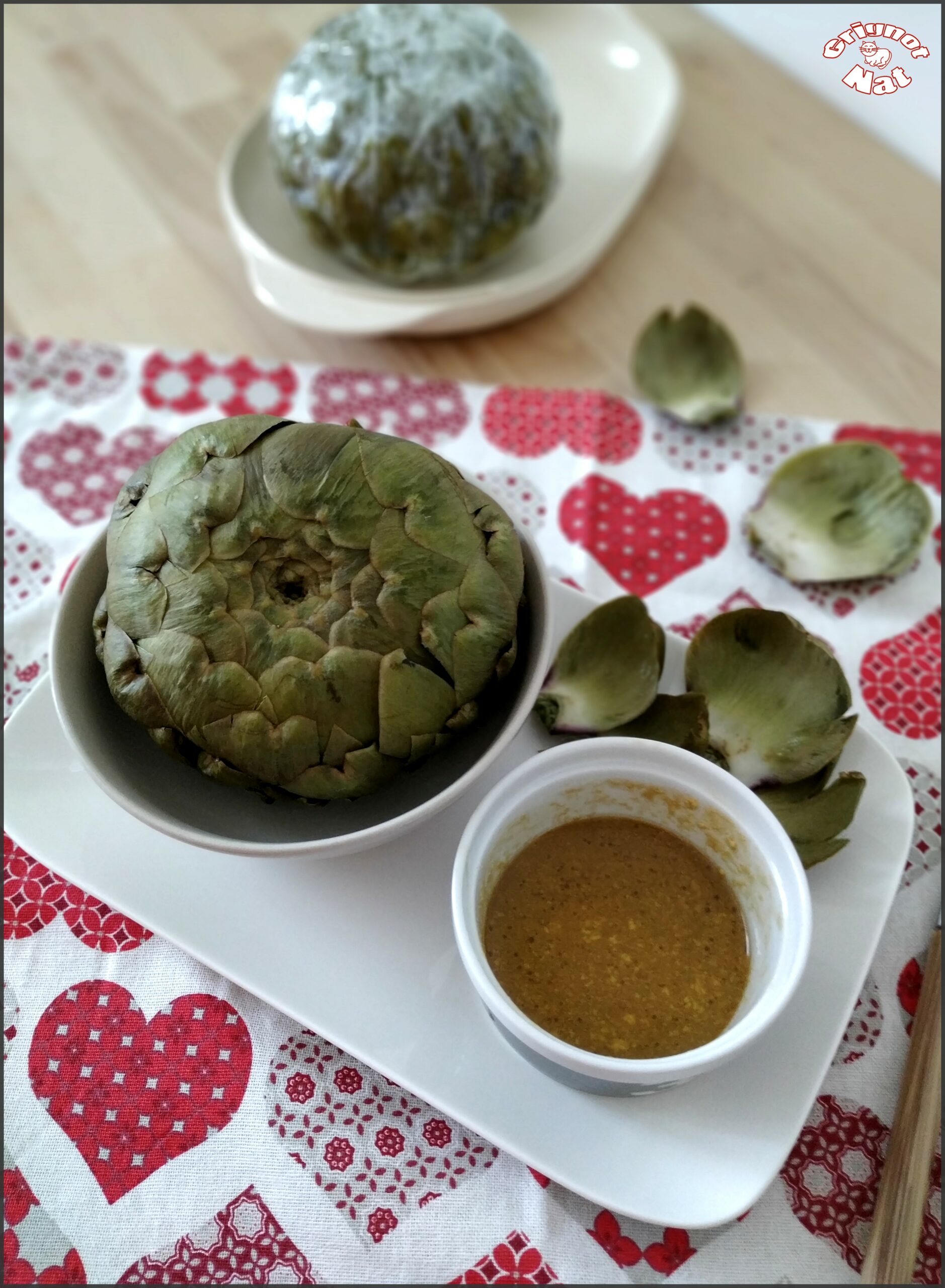 Artichauts cuits au microondes GrignotNat