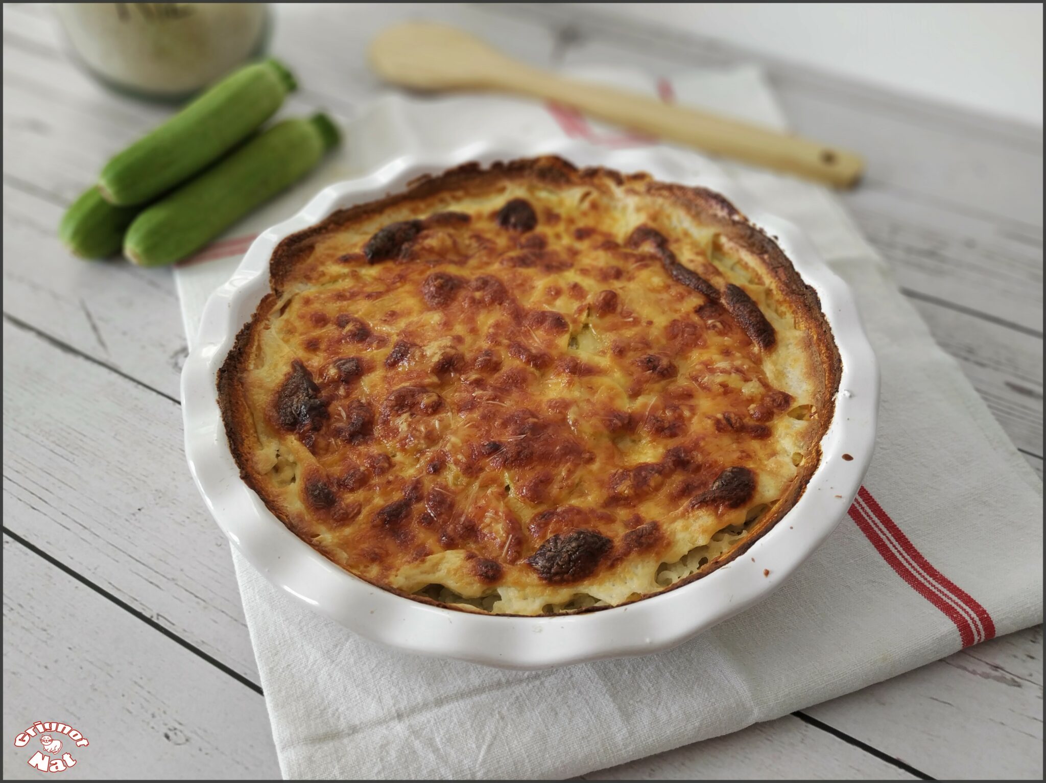 Gratin de courgettes au riz GrignotNat
