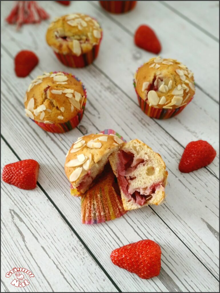 muffins à la fraises et au skyr 3