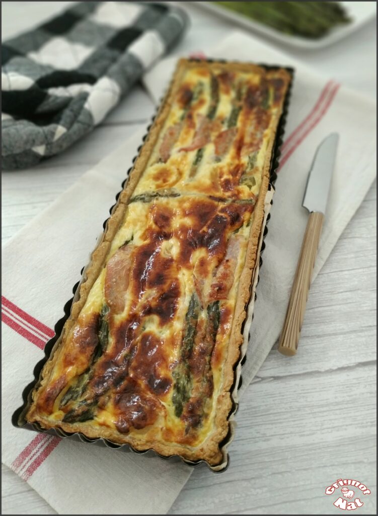 quiche aux asperges (recette IG Bas)