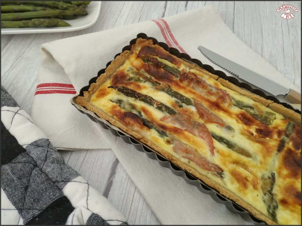 quiche aux asperges (recette IG Bas) 3