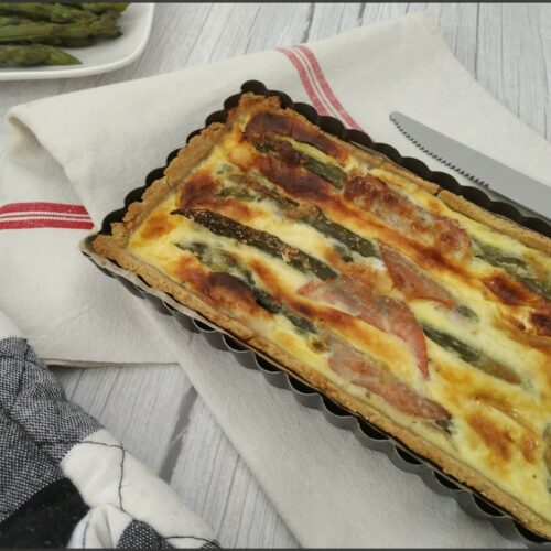 quiche aux asperges (recette IG Bas)