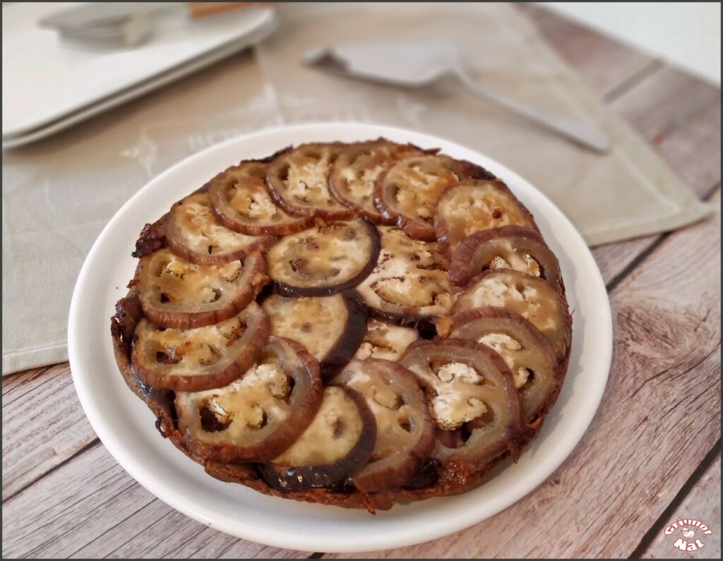 Tatin aux aubergines (recette IG Bas) 2